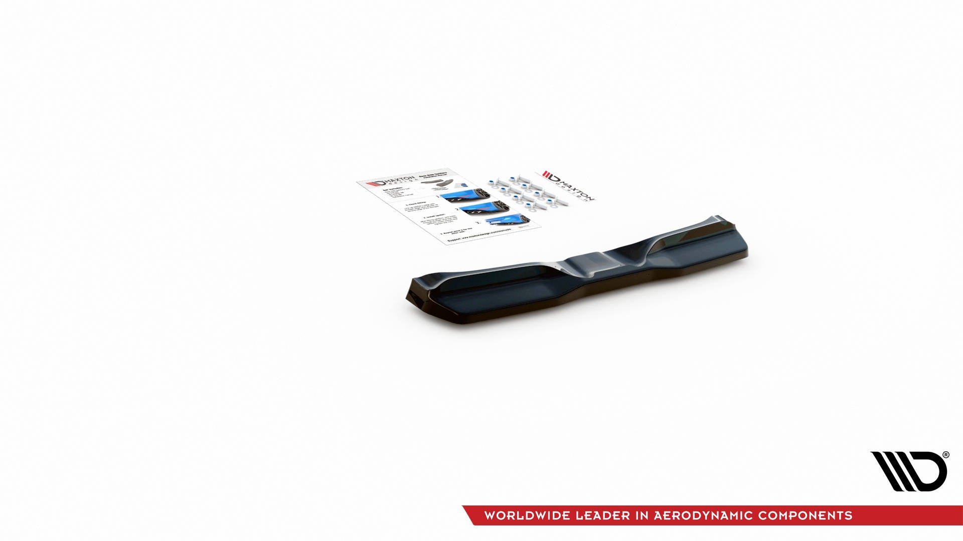 Maxton Design Heckansatz V.2 Nissan 370Z schwarz Hochglanz für Nissan 370Z Standard