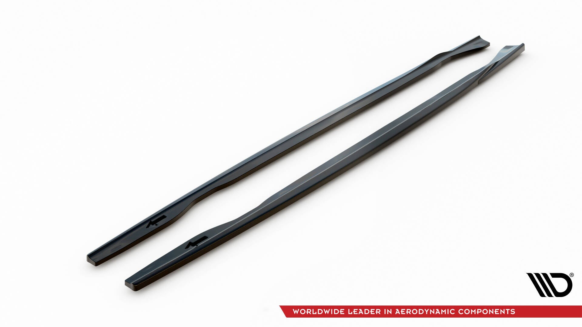 Maxton Design Street+ Seitenschweller Leisten V.2 passend für BMW 1er E81 Facelift schwarz Hochglanz