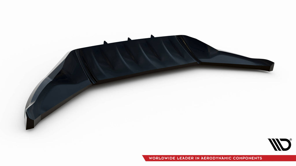 Maxton Design Street+ Spoilerlippe Front Ansatz passend für Ford Kuga ST-Line Mk2 schwarz Hochglanz