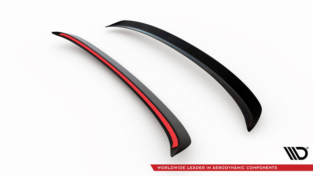 Maxton Design Spoiler CAP passend für VW Passat Variant B7 schwarz Hochglanz