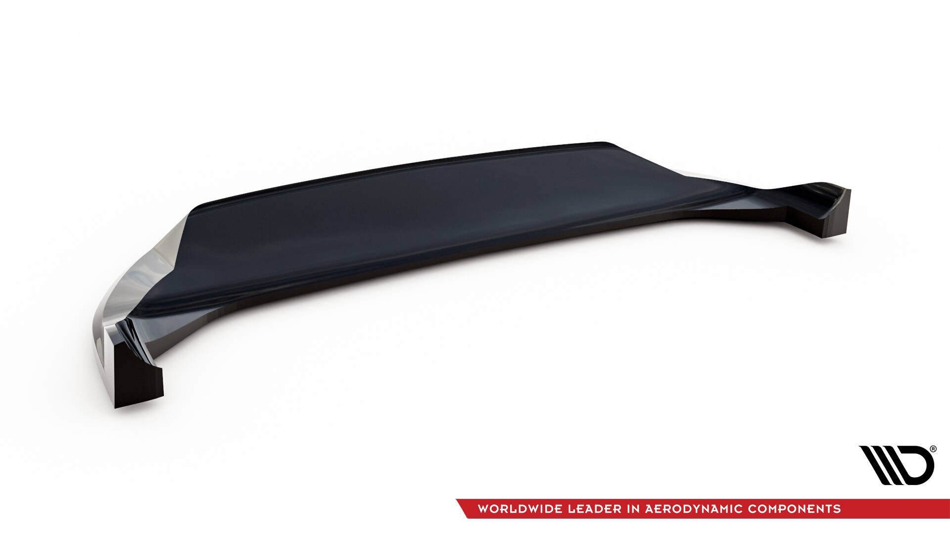 Maxton Design Street+ Spoilerlippe Front Ansatz passend für Jeep Compass Limited Mk2 Facelift schwarz Hochglanz
