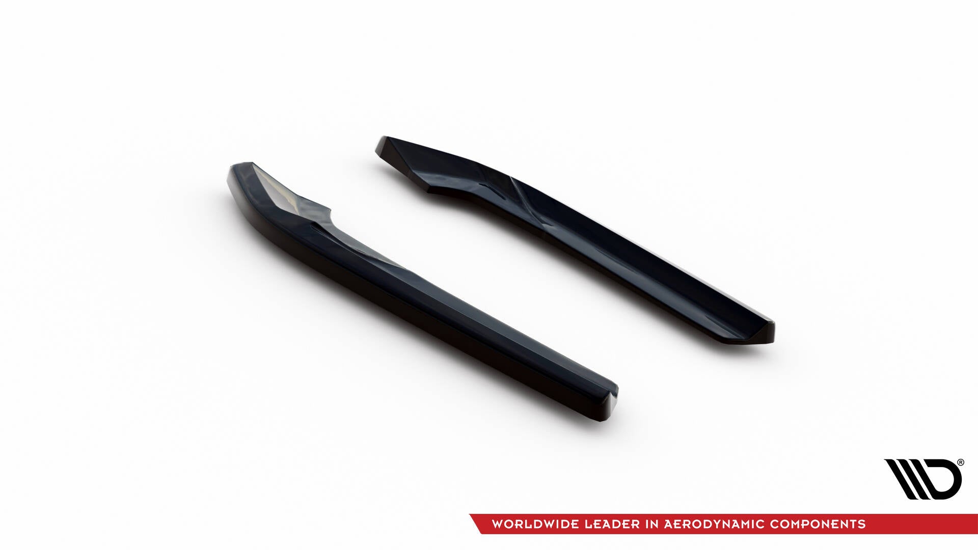 Maxton Design Heck Ansatz Flaps Diffusor V.2 passend für Audi A4 S-Line Avant B8 Facelift schwarz Hochglanz
