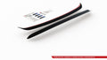 Maxton Design Spoiler CAP passend für AUDI S3 8L schwarz Hochglanz