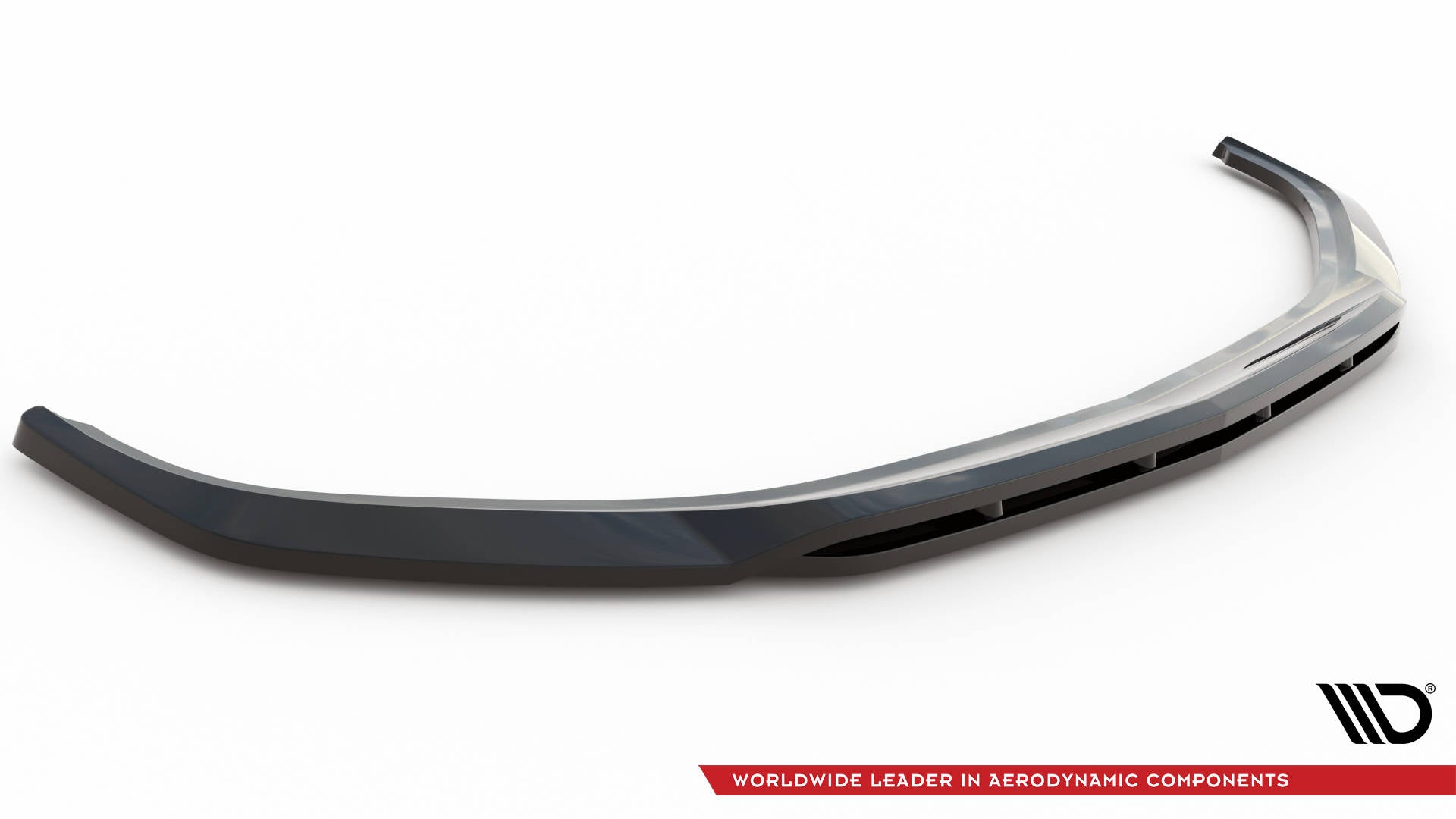 Maxton Design Street+ Spoilerlippe Front Ansatz passend für Bentley Continental GT Coupe Mk3 schwarz Hochglanz