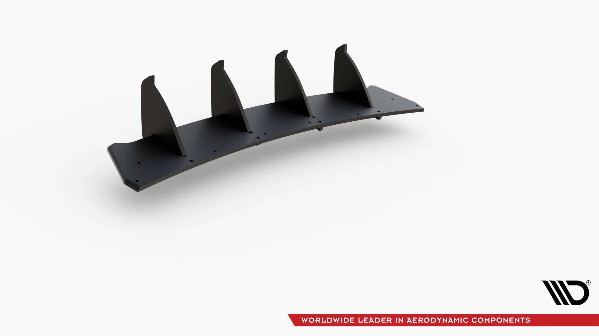 Maxton Design Robuste Racing Heckschürze V.2 passend für VW Golf GTI Mk6