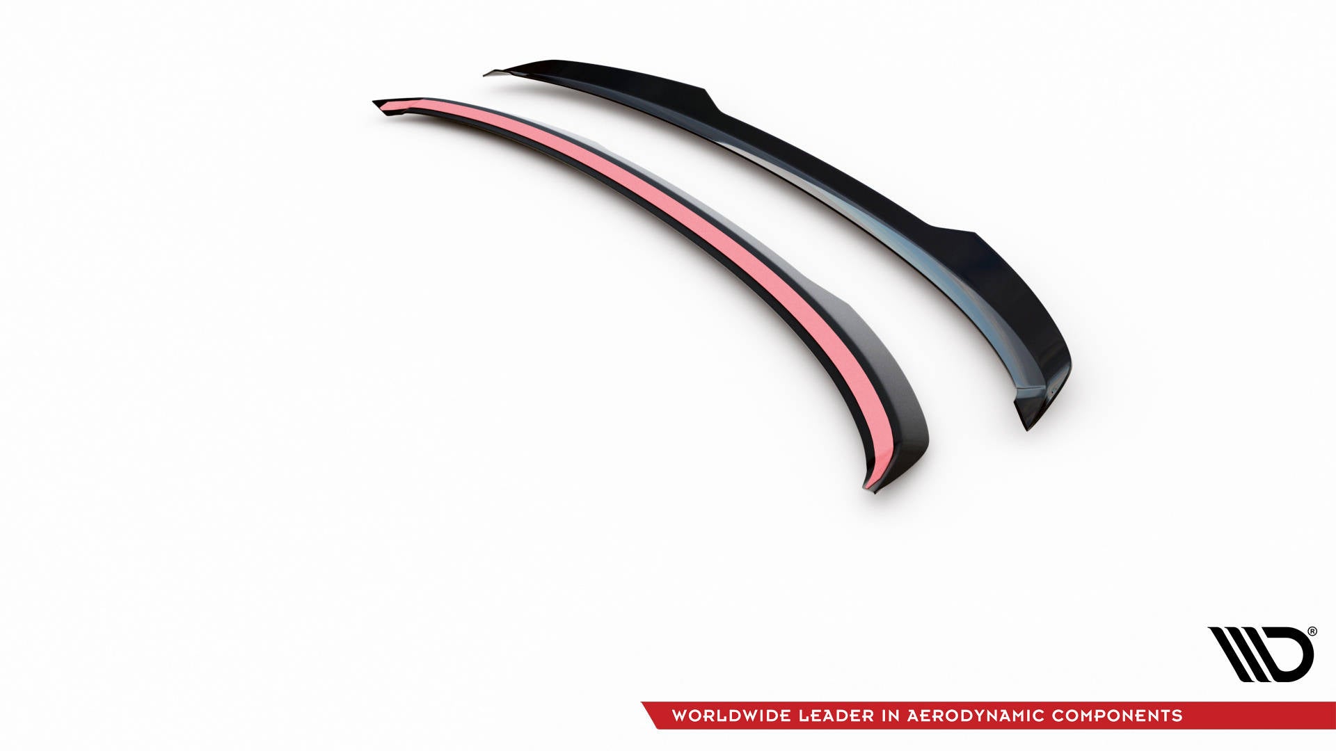Maxton Design Spoiler CAP passend für VW T-Roc R / R-Line Mk1 schwarz Hochglanz
