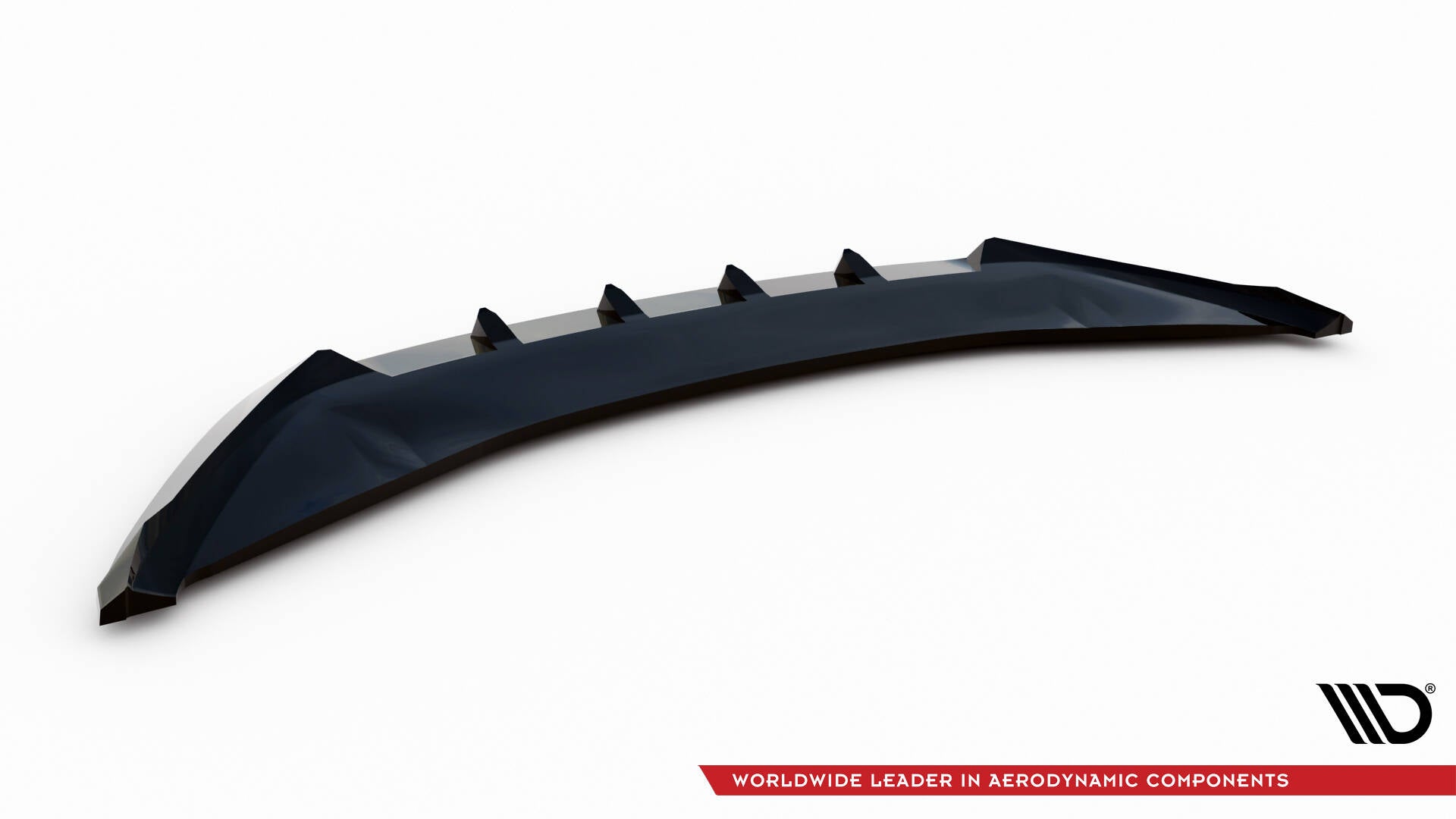 Maxton Design Street+ Spoilerlippe Front Ansatz passend für Volvo EX30 Mk1 schwarz Hochglanz