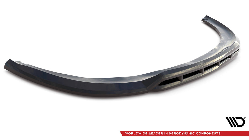 Maxton Design Street+ Spoilerlippe Front Ansatz passend für Chrysler Pacifica Mk2 schwarz Hochglanz