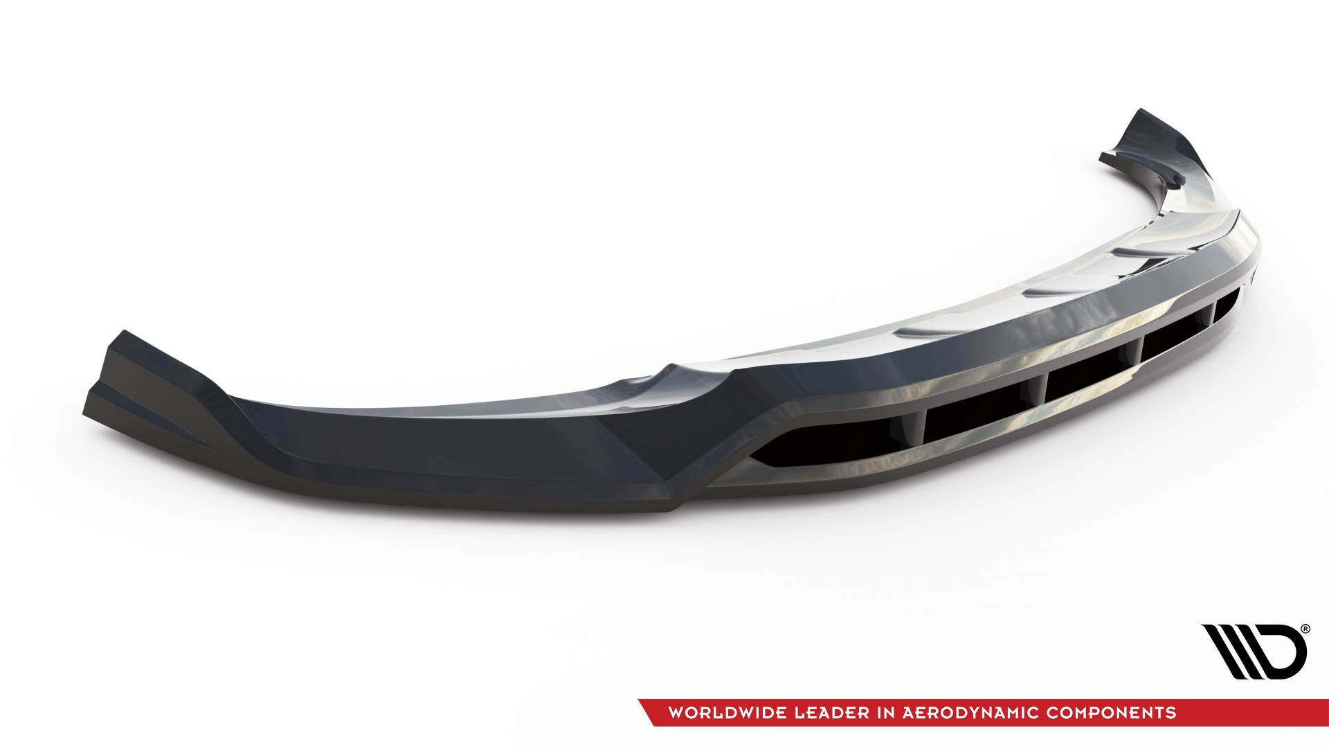 Maxton Design Street+ Spoilerlippe Front Ansatz passend für BMW X3 G01 schwarz Hochglanz