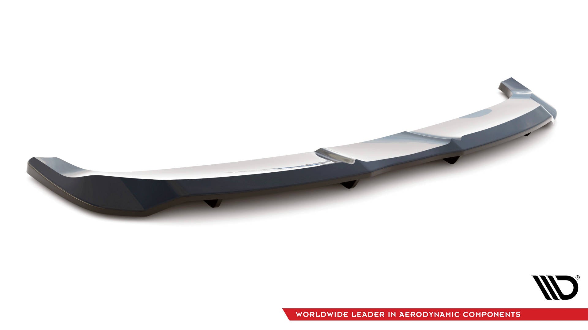 Maxton Design Street+ Mittlerer Diffusor RACE passend für Ford Mustang Mach-E Mk1 schwarz Hochglanz
