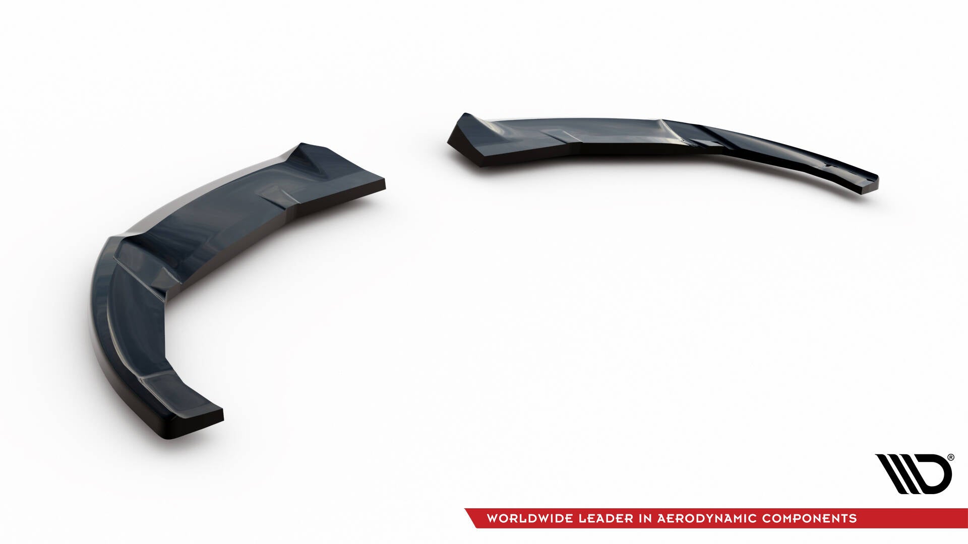 Maxton Design Heck Ansatz Flaps Diffusor passend für Honda Civic Hatchback Mk9 schwarz Hochglanz