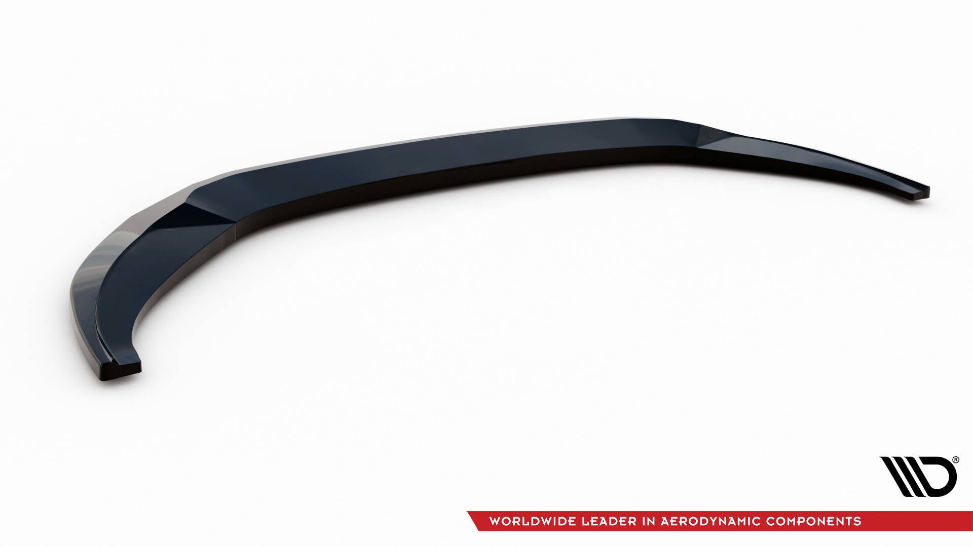 Maxton Design Street+ Spoilerlippe Front Ansatz V.3 passend für Audi A6 C8 schwarz Hochglanz