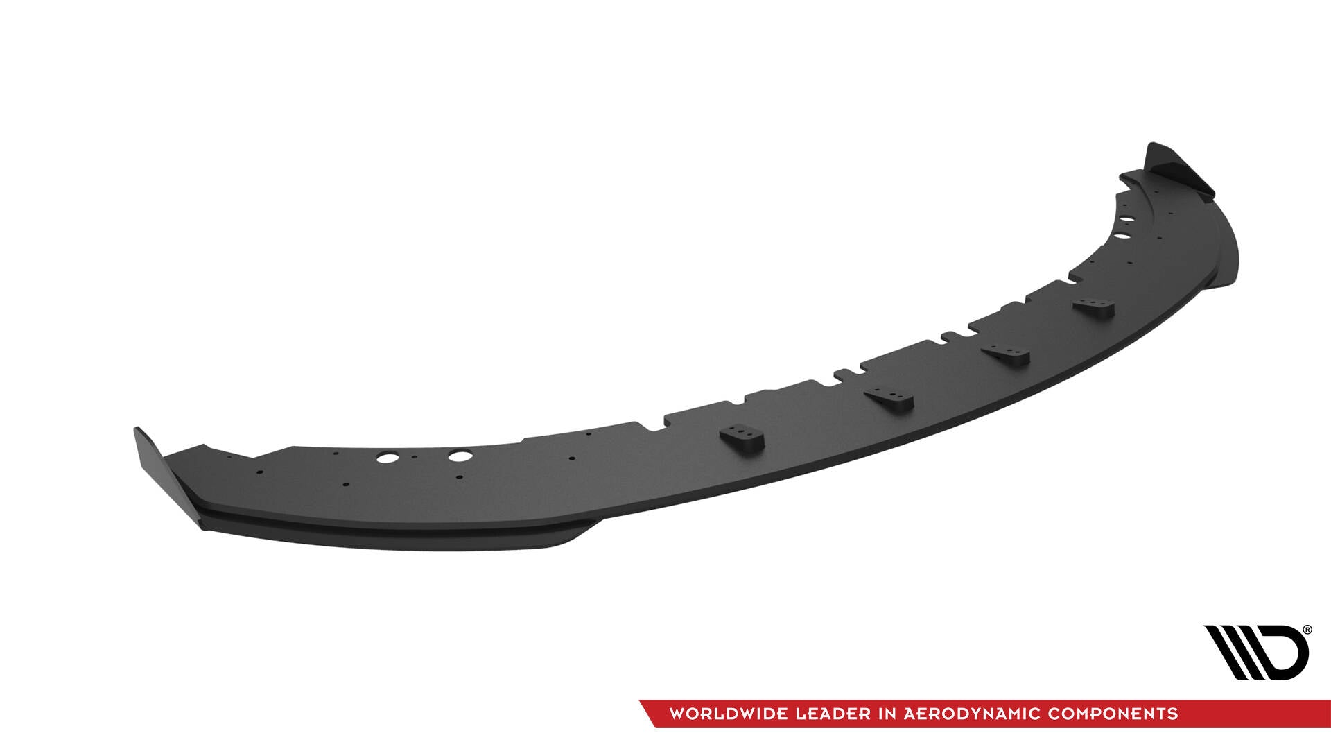 Maxton Design Street Pro Street+ Spoilerlippe Front Ansatz + Flaps passend für BMW 4er Coupe / Gran Coupe / Cabrio M-Paket F32 / F36 / F33 schwarz Hochglanz