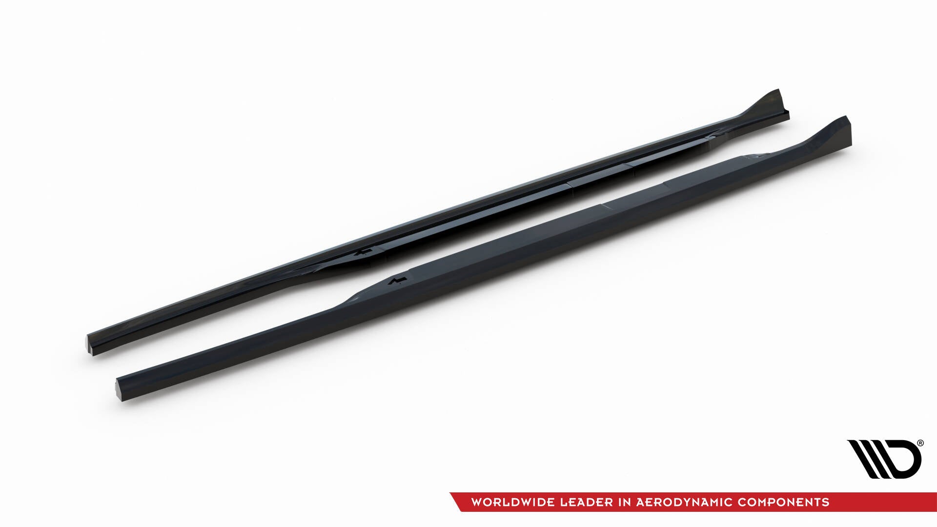 Maxton Design Street+ Seitenschweller Leisten passend für Land Rover Range Rover Evoque HSE Dynamic Mk1 Facelift schwarz Hochglanz