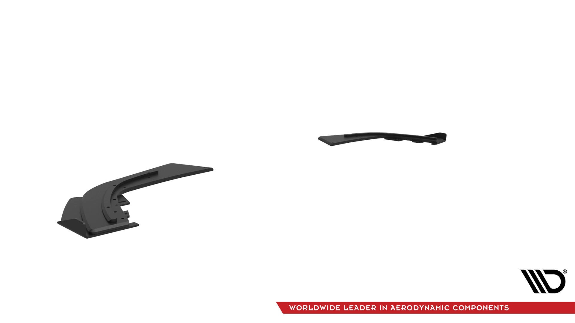 Maxton Design Street Pro Heck Ansatz Flaps Diffusor + Flaps passend für Mercedes-AMG A35 Hatchback W177 schwarz Hochglanz
