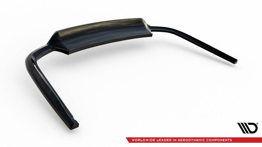 Maxton Design Street+ Mittlerer Diffusor RACE passend für Audi A8 D5 schwarz Hochglanz