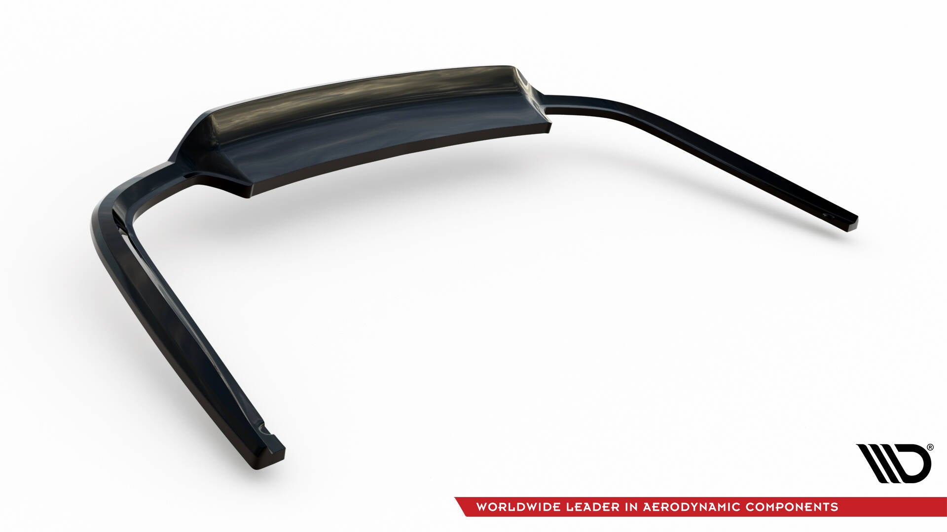Maxton Design Street+ Mittlerer Diffusor RACE passend für Audi A8 D5 schwarz Hochglanz