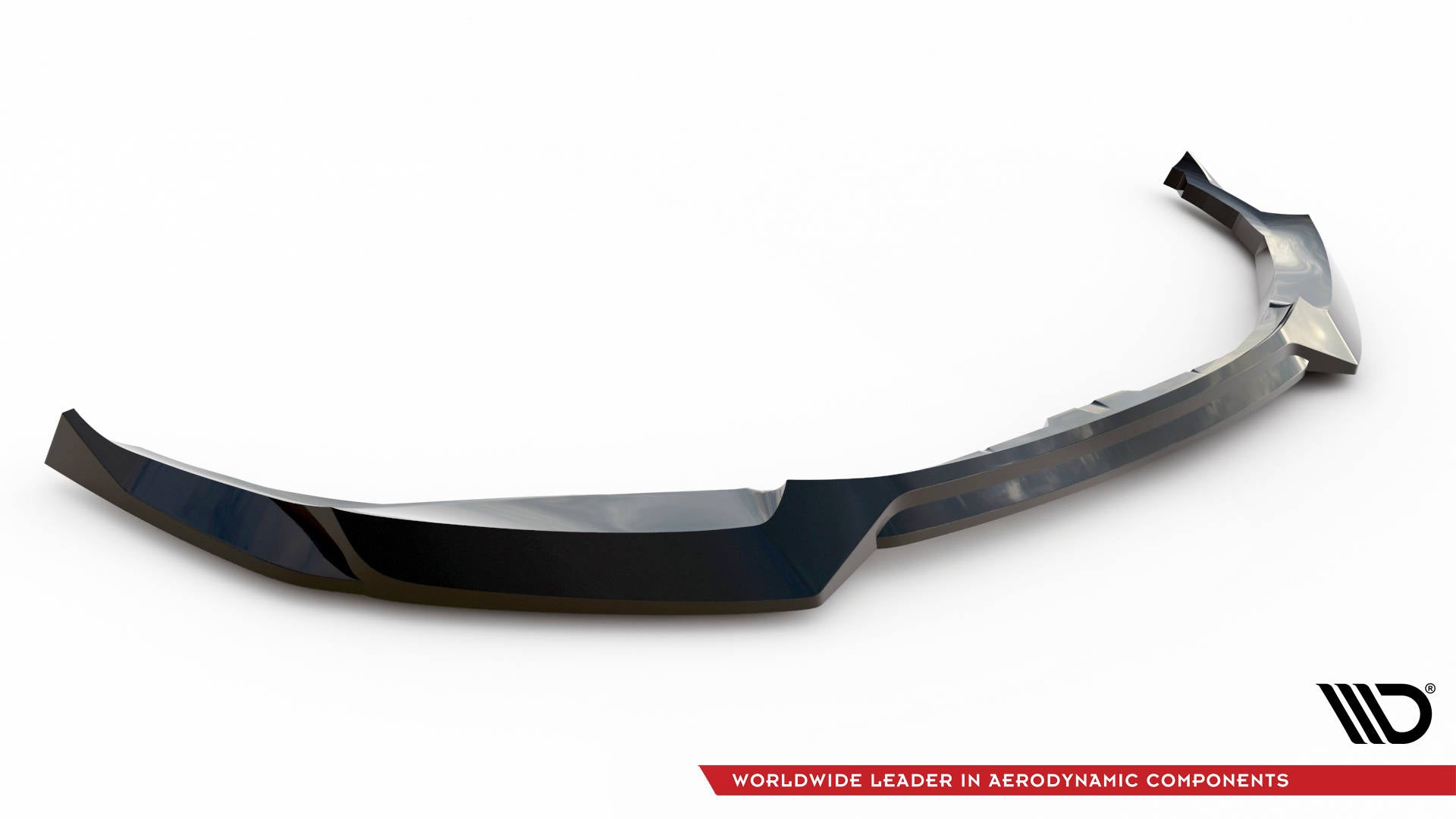 Maxton Design Street+ Spoilerlippe Front Ansatz V.1 passend für BMW M2 G87 schwarz Hochglanz