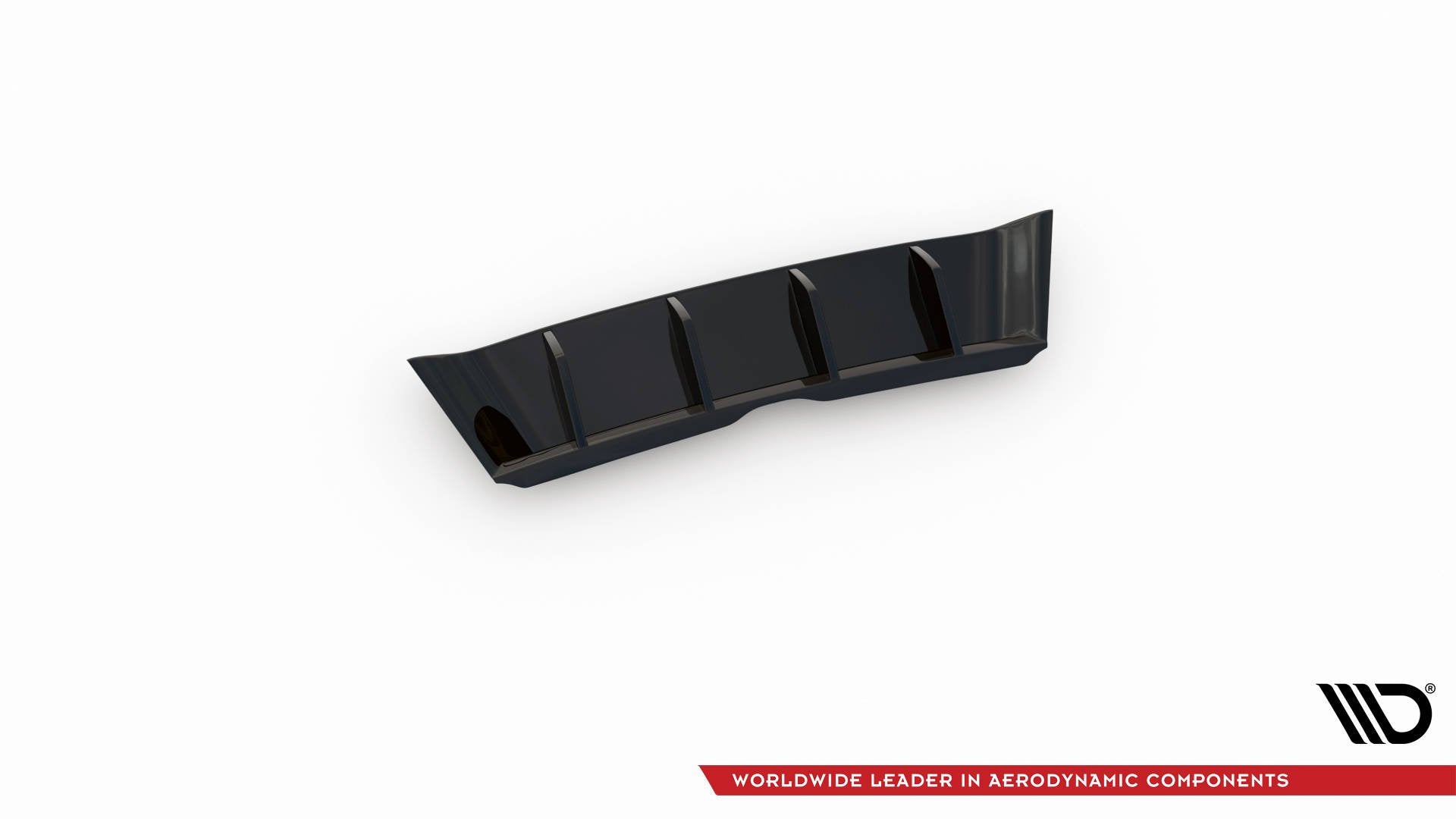 Maxton Design Diffusor Heck Ansatz passend für Skoda Kamiq Mk1 schwarz Hochglanz