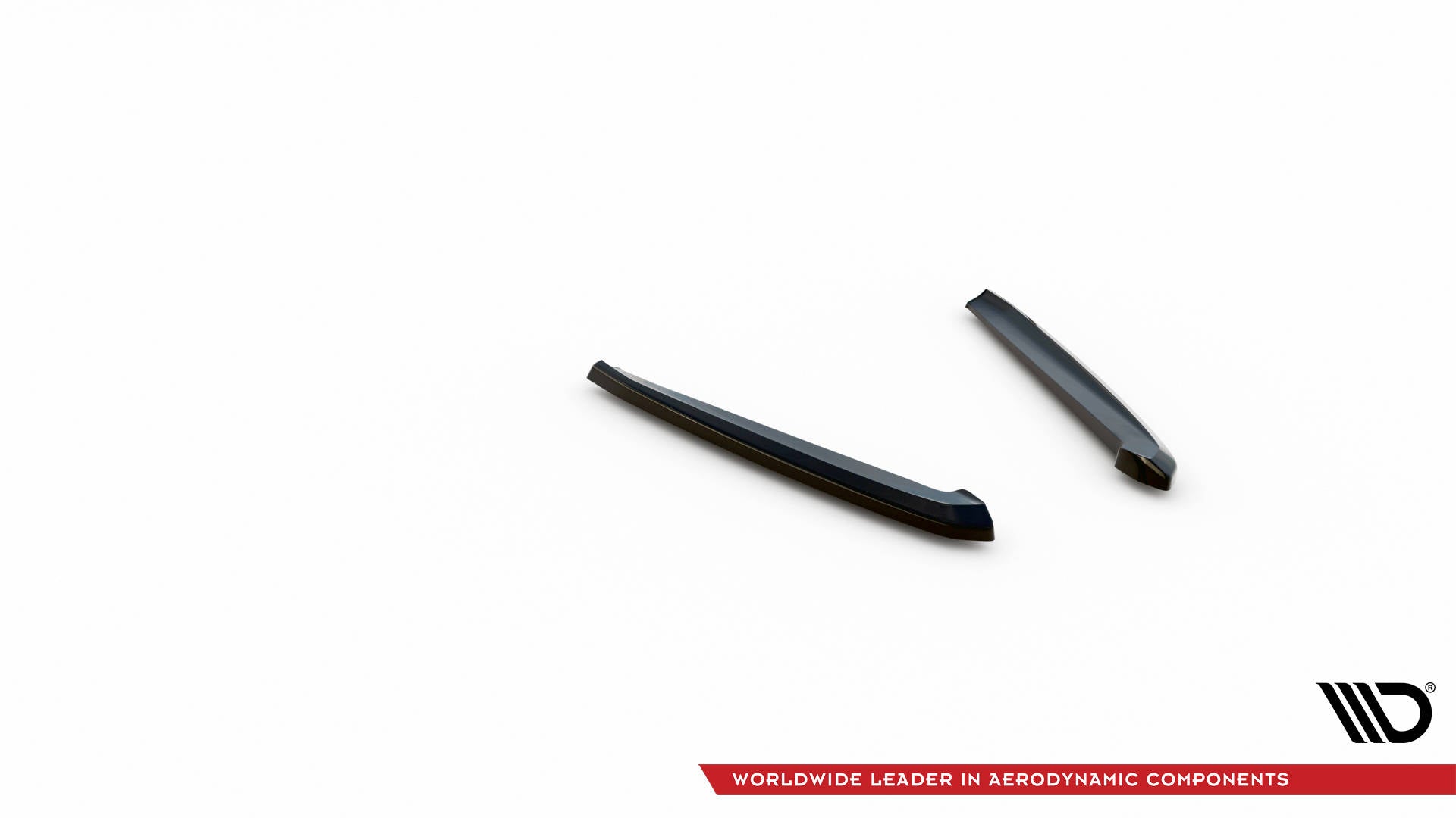 Maxton Design Heck Ansatz Flaps Diffusor passend für Porsche Panamera / Panamera Diesel 970 schwarz Hochglanz