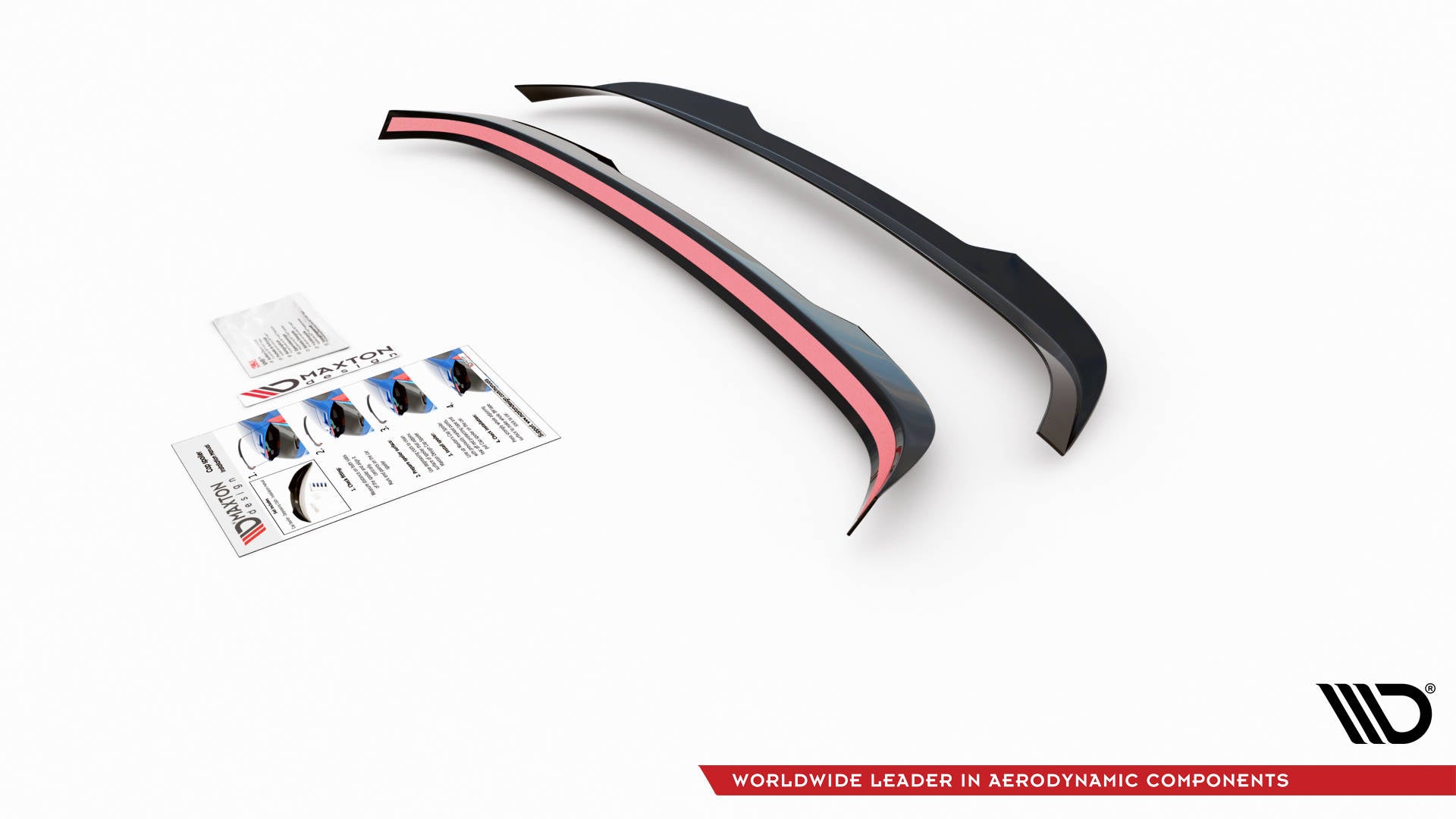 Maxton Design Spoiler CAP passend für BMW i3 S Mk1 Facelift schwarz Hochglanz