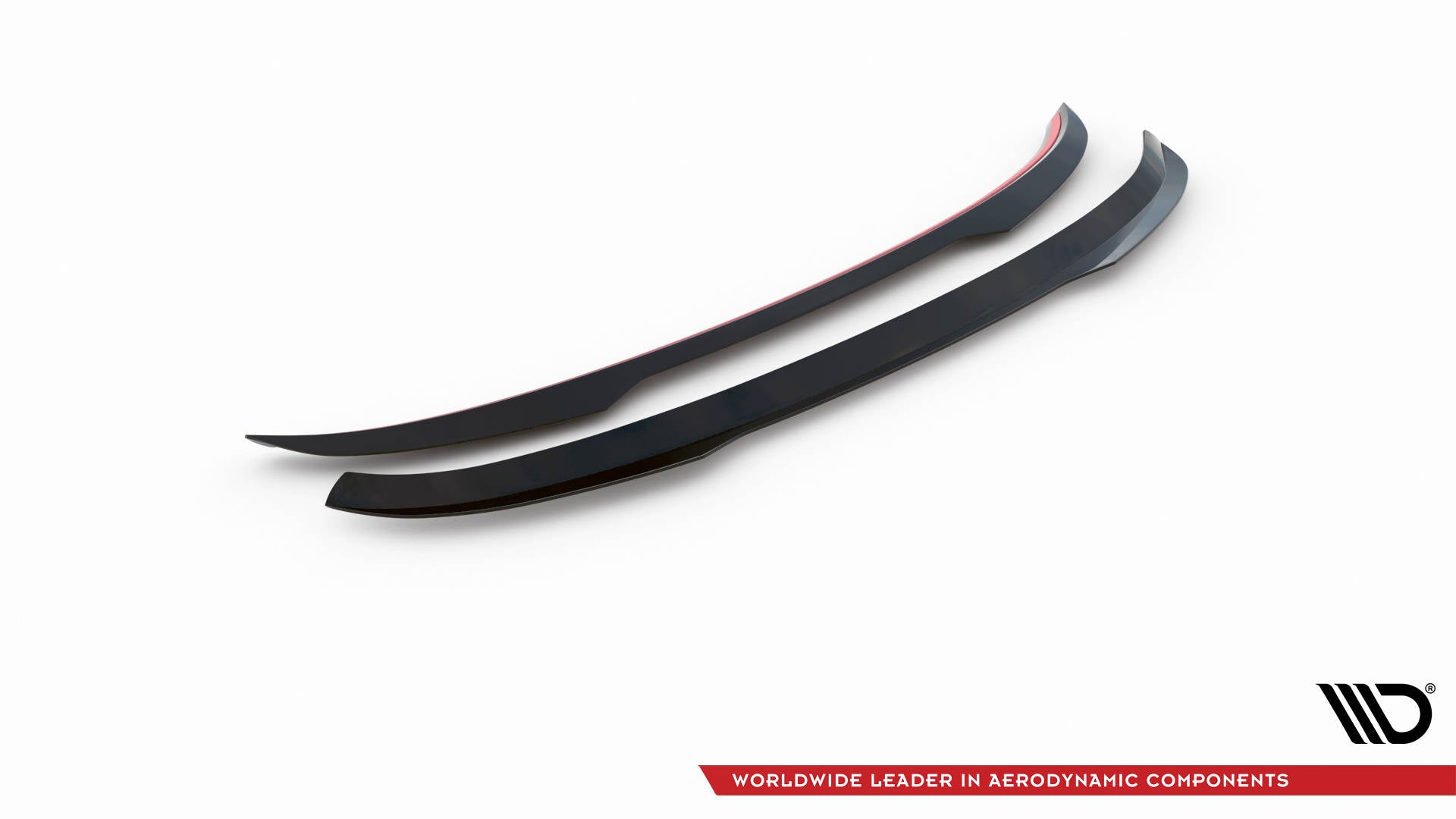 Maxton Design Spoiler CAP V.2 passend für Toyota Yaris Mk4 schwarz Hochglanz