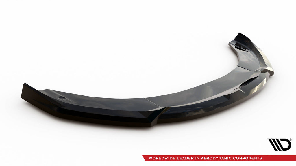 Maxton Design Street+ Spoilerlippe Front Ansatz V.1 passend für Alfa Romeo Tonale Mk1 schwarz Hochglanz