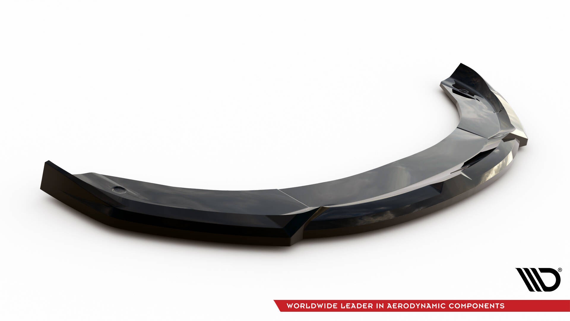 Maxton Design Street+ Spoilerlippe Front Ansatz V.1 passend für Alfa Romeo Tonale Mk1 schwarz Hochglanz