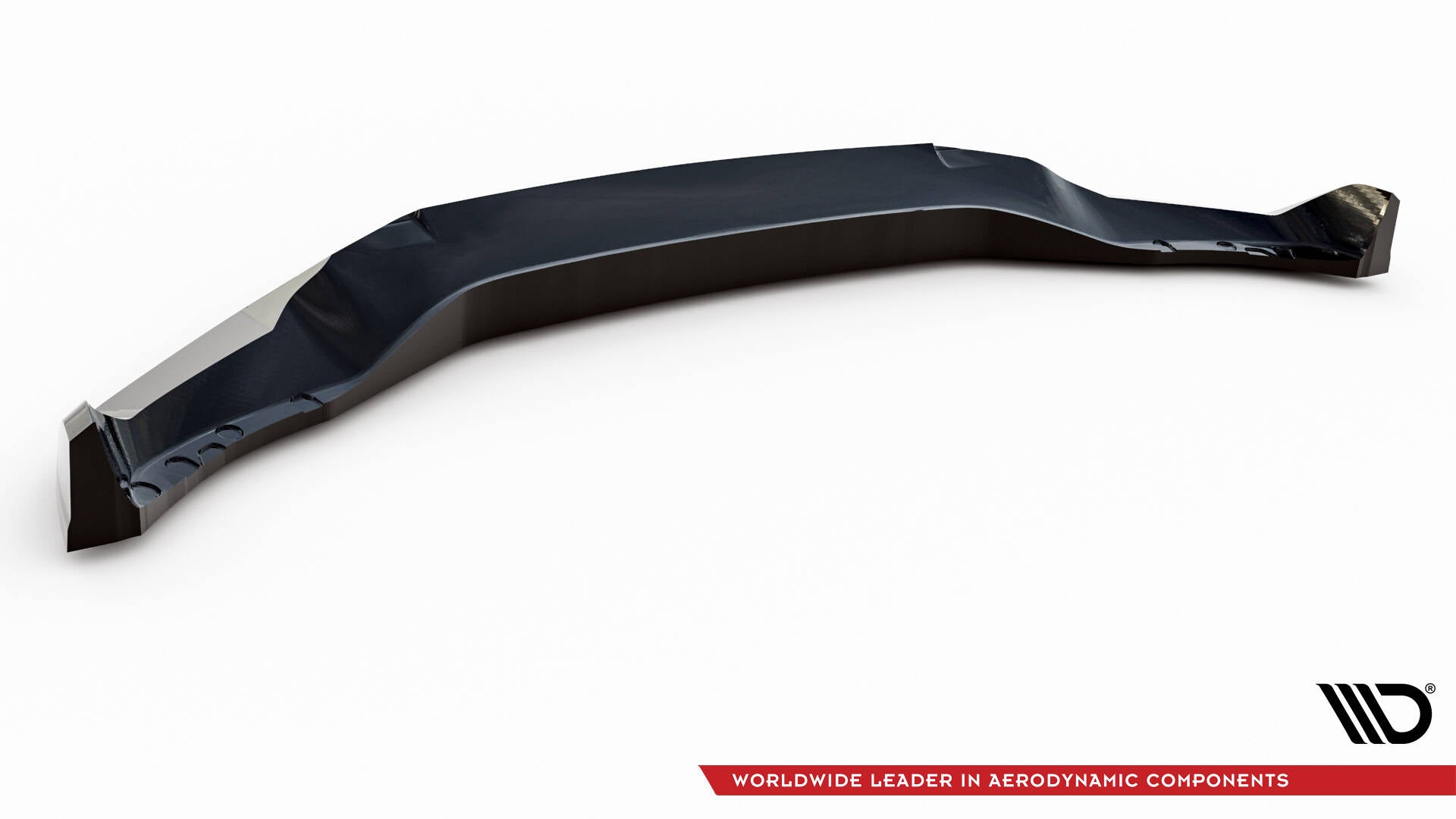 Maxton Design Street+ Spoilerlippe Front Ansatz V.2 passend für BMW X5 M-Paket G05 schwarz Hochglanz