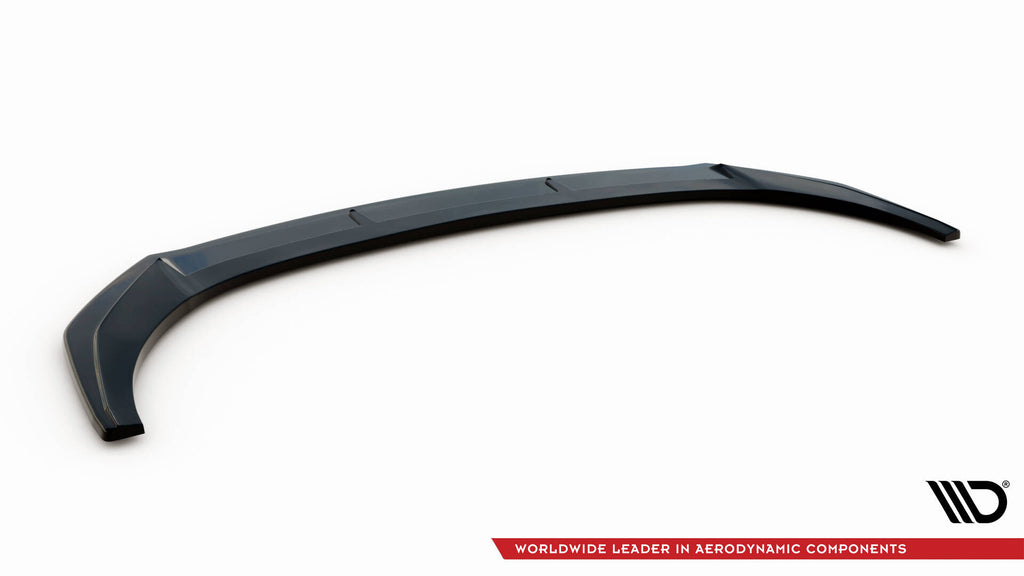 Maxton Design Street+ Spoilerlippe Front Ansatz V.3 passend für Kia Ceed GT / GT-Line Mk3 / Proceed Mk1 schwarz Hochglanz