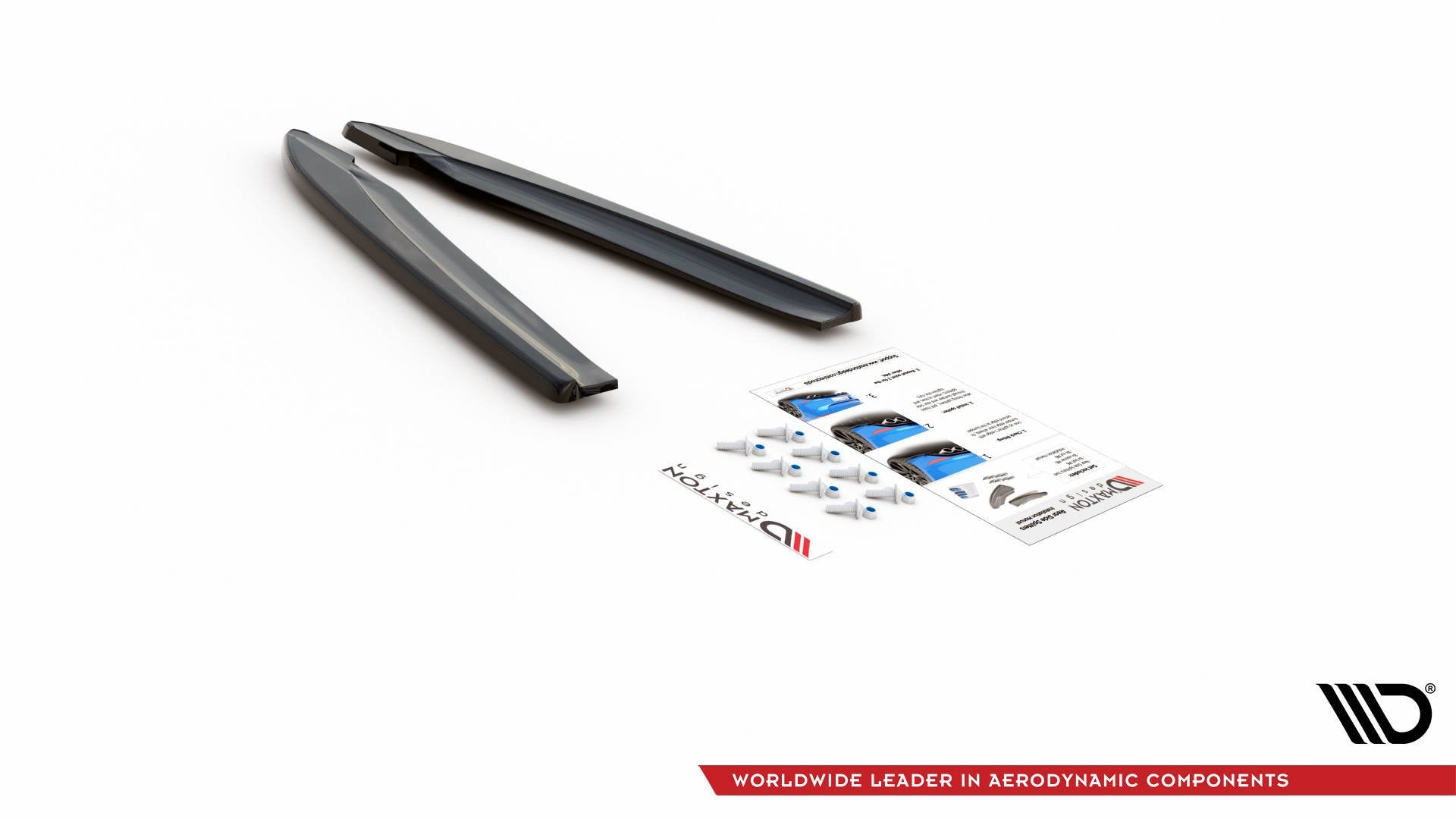 Maxton Design Heck Ansatz Flaps Diffusor V.2 passend für Audi S8 D4 Facelift schwarz Hochglanz