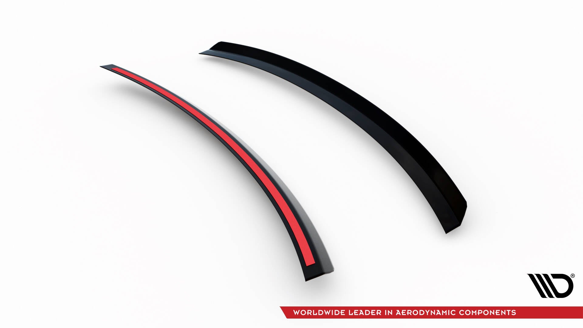 Maxton Design Spoiler CAP passend für Ford Mustang / Mustang GT Mk6 schwarz Hochglanz