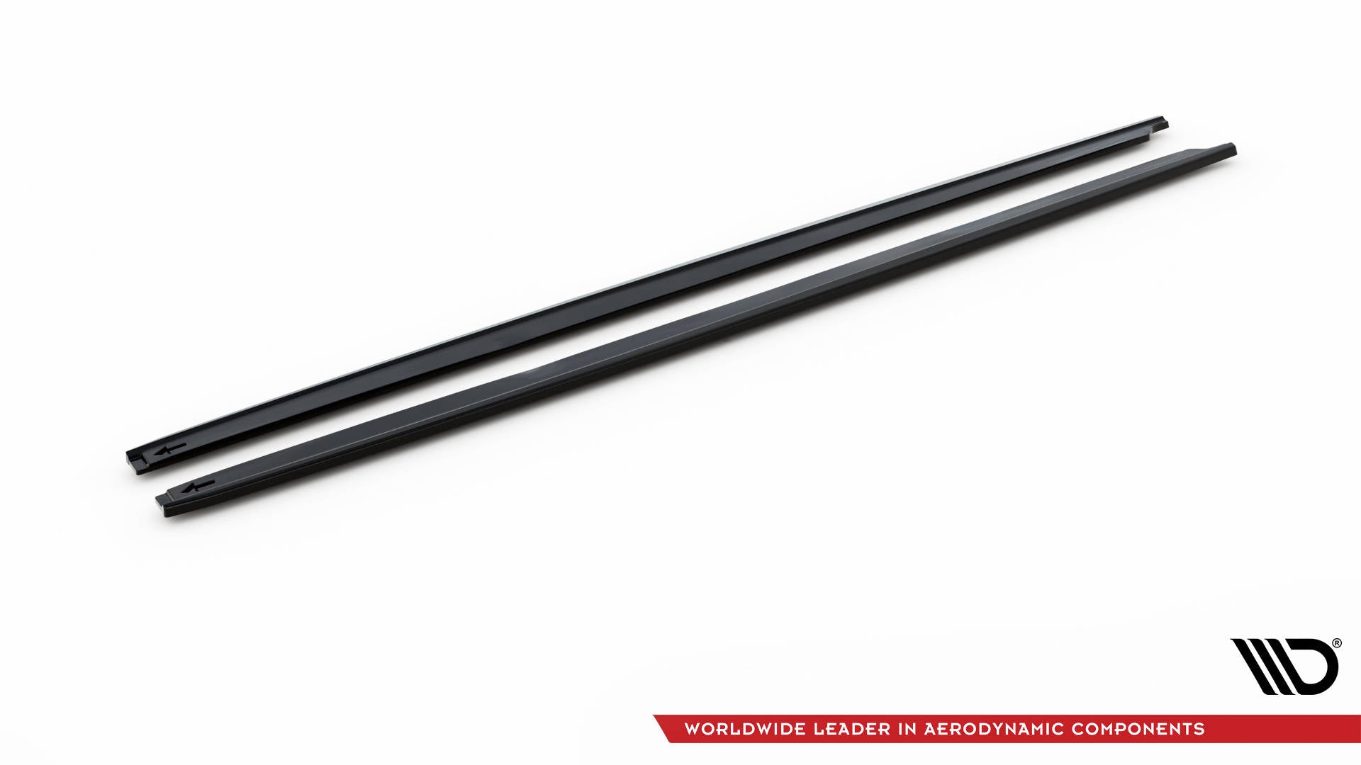 Maxton Design Street+ Seitenschweller Leisten V.2 passend für Toyota Yaris Mk4 schwarz Hochglanz