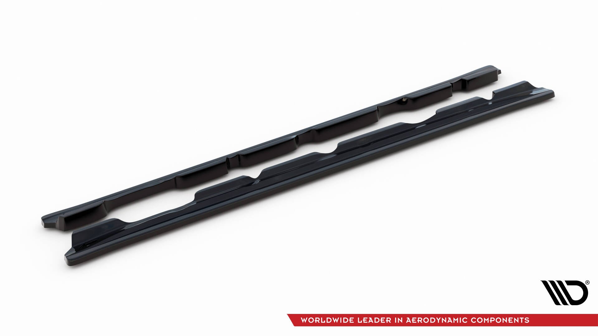 Maxton Design Street+ Seitenschweller Leisten passend für Fiat Tipo S-Design schwarz Hochglanz
