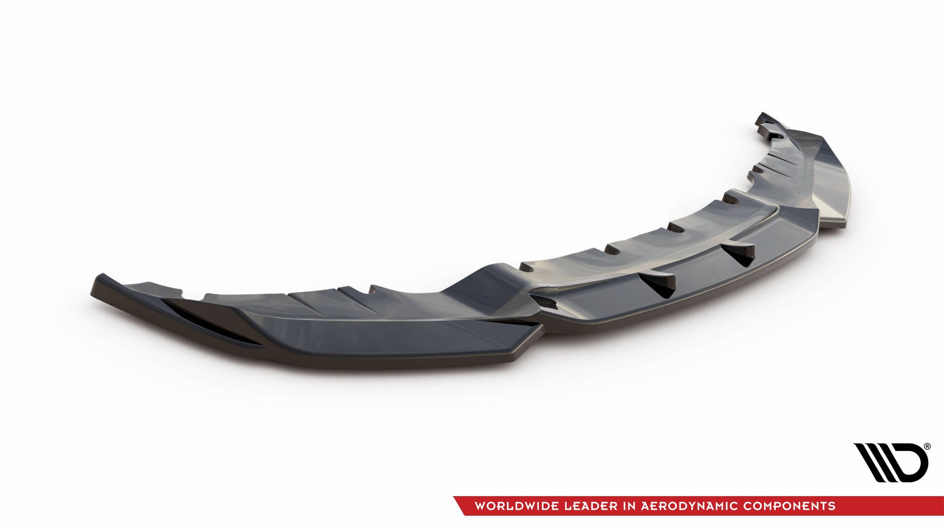 Maxton Design Street+ Spoilerlippe Front Ansatz passend für BMW 5er GT M-Paket F07 schwarz Hochglanz