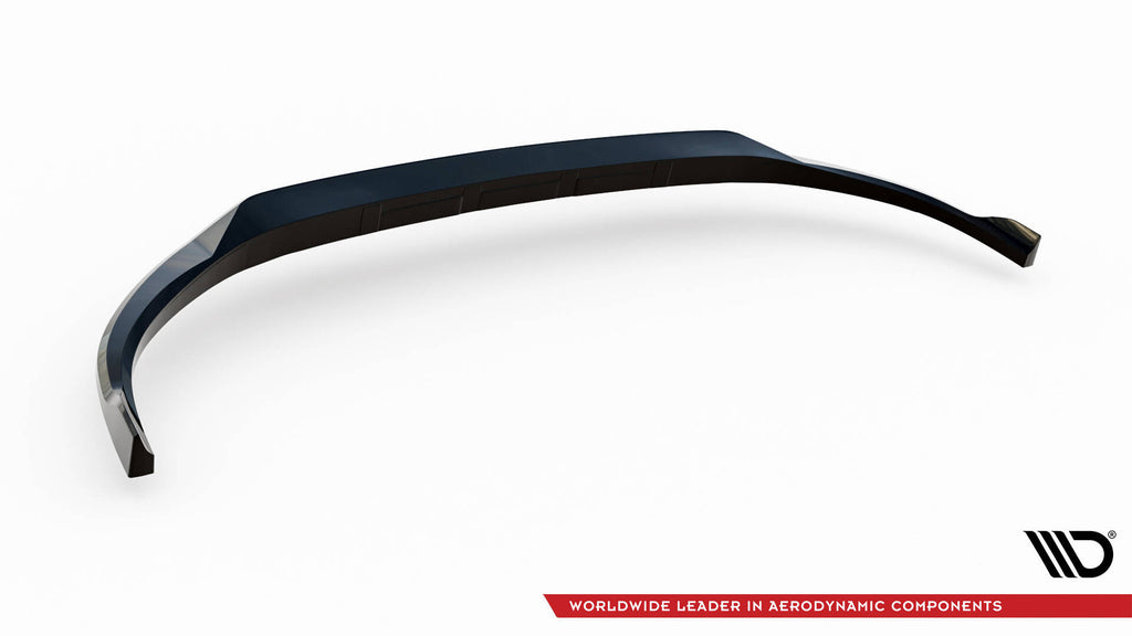 Maxton Design Street+ Spoilerlippe Front Ansatz V.2 passend für Mazda 3 Mk4 schwarz Hochglanz