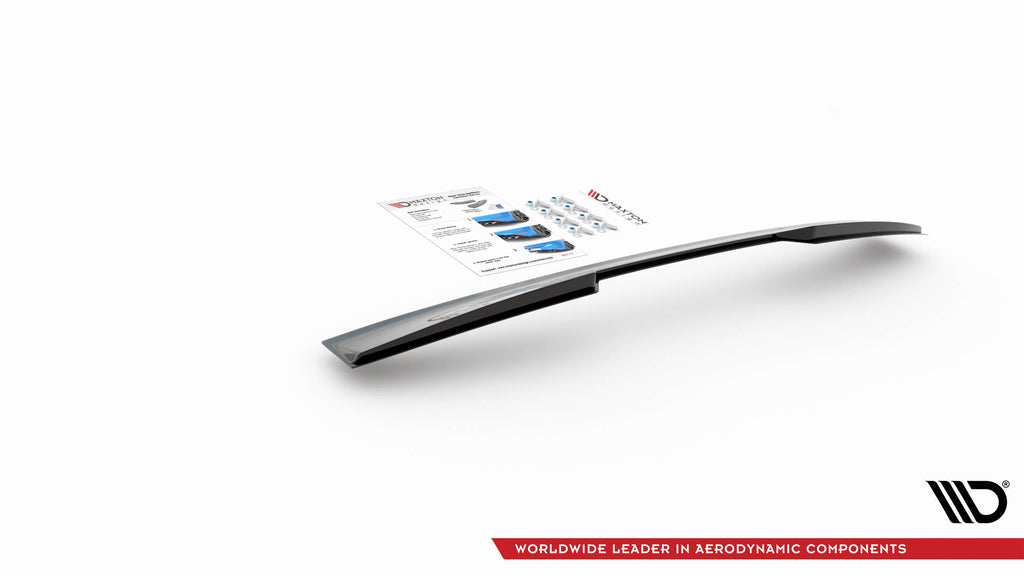 Maxton Design Heckscheiben Spoiler passend für BMW M2 F87 schwarz Hochglanz
