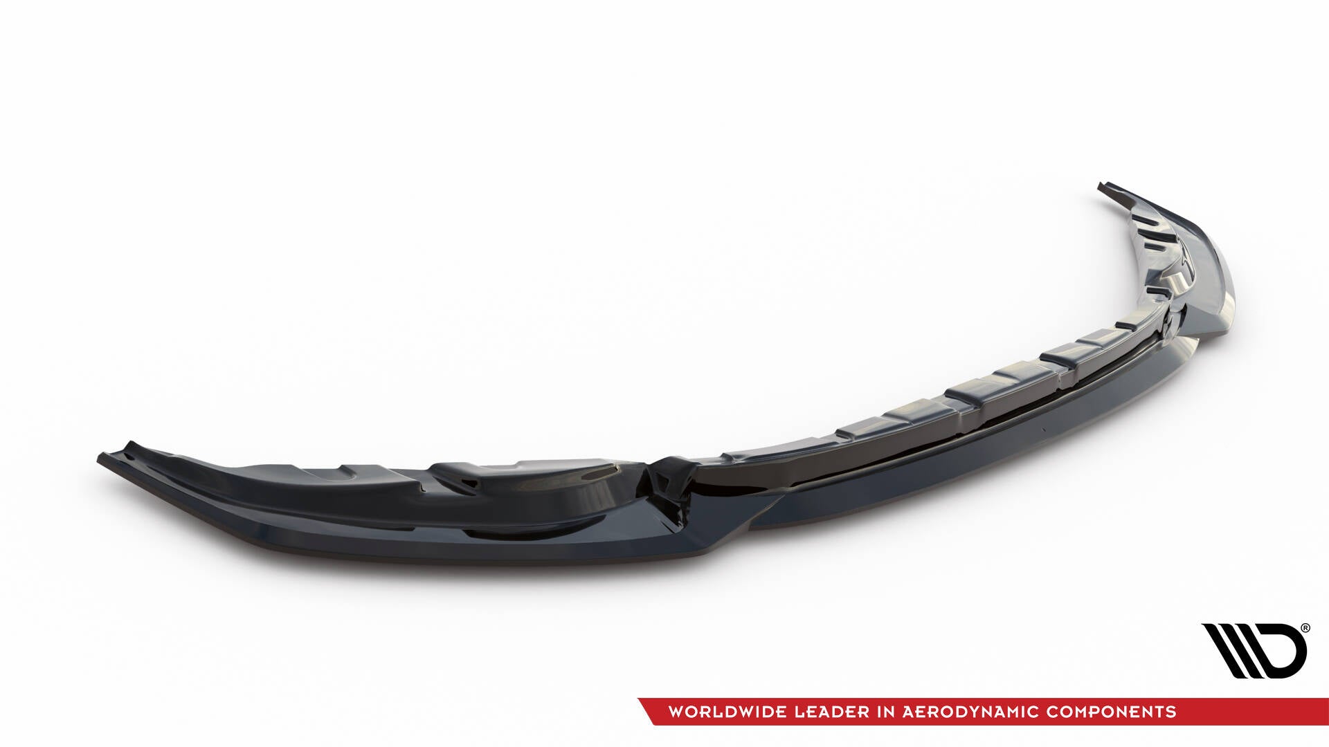 Maxton Design Street+ Spoilerlippe Front Ansatz passend für BMW M2 M-Performance G87 schwarz Hochglanz