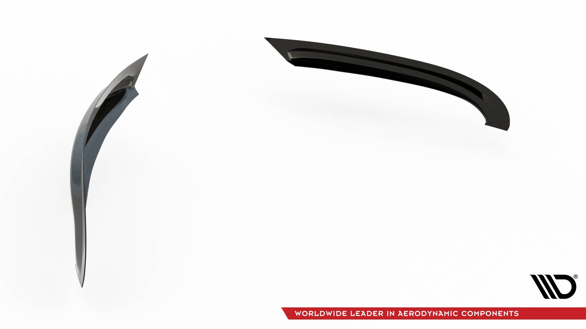 Maxton Design Hintere Rahmen Für Leuchten VW Golf R / R-Line Mk7 Facelift schwarz Hochglanz
