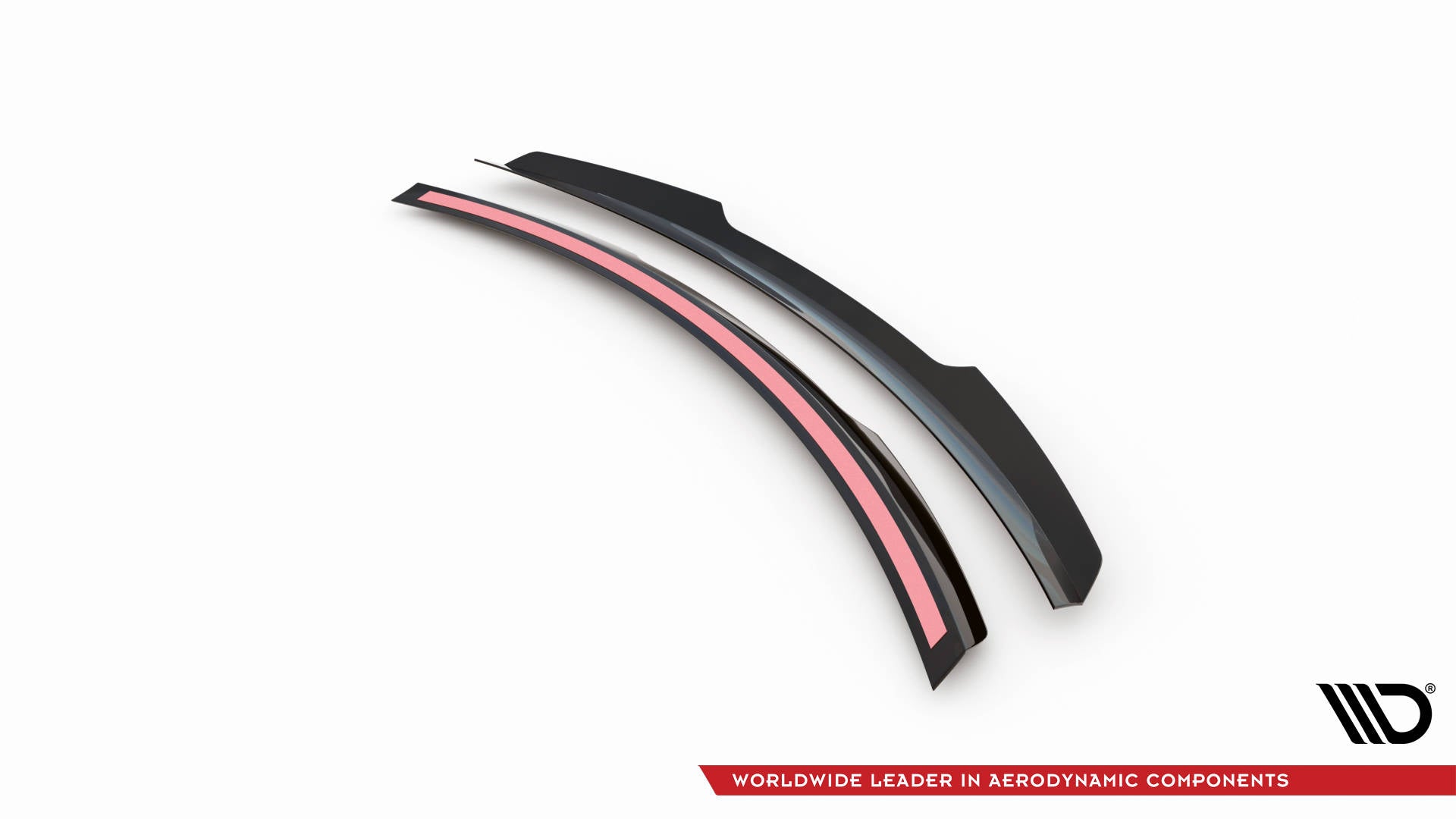 Maxton Design Spoiler CAP passend für Mercedes-Benz CLK Cabriolet A209 schwarz Hochglanz