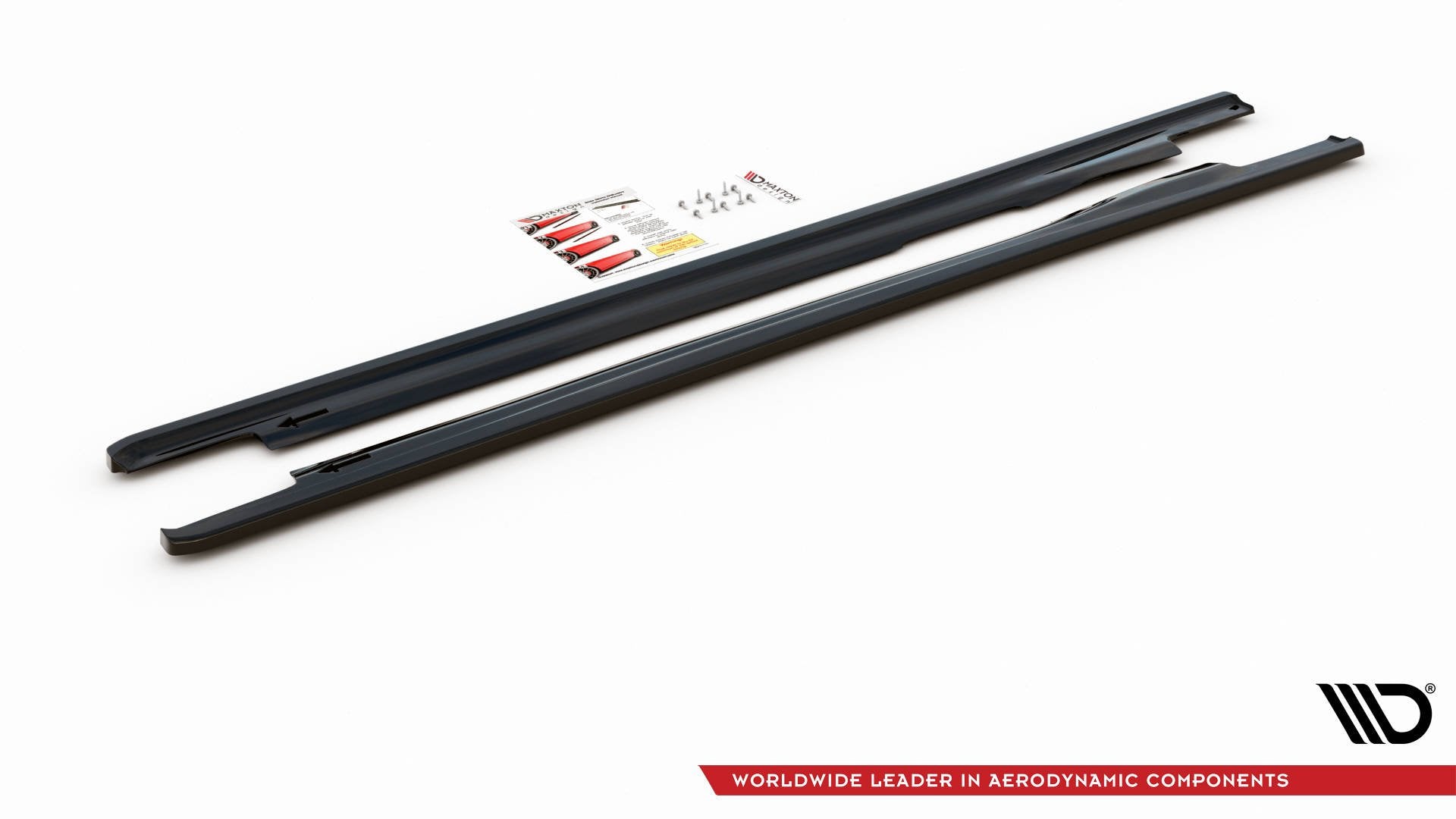 Maxton Design Street+ Seitenschweller Leisten passend für Mazda Xedos 6 schwarz Hochglanz