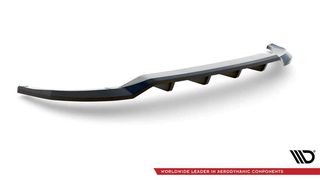 Maxton Design Street+ Mittlerer Diffusor RACE passend für Audi A3 Sportback 8Y schwarz Hochglanz