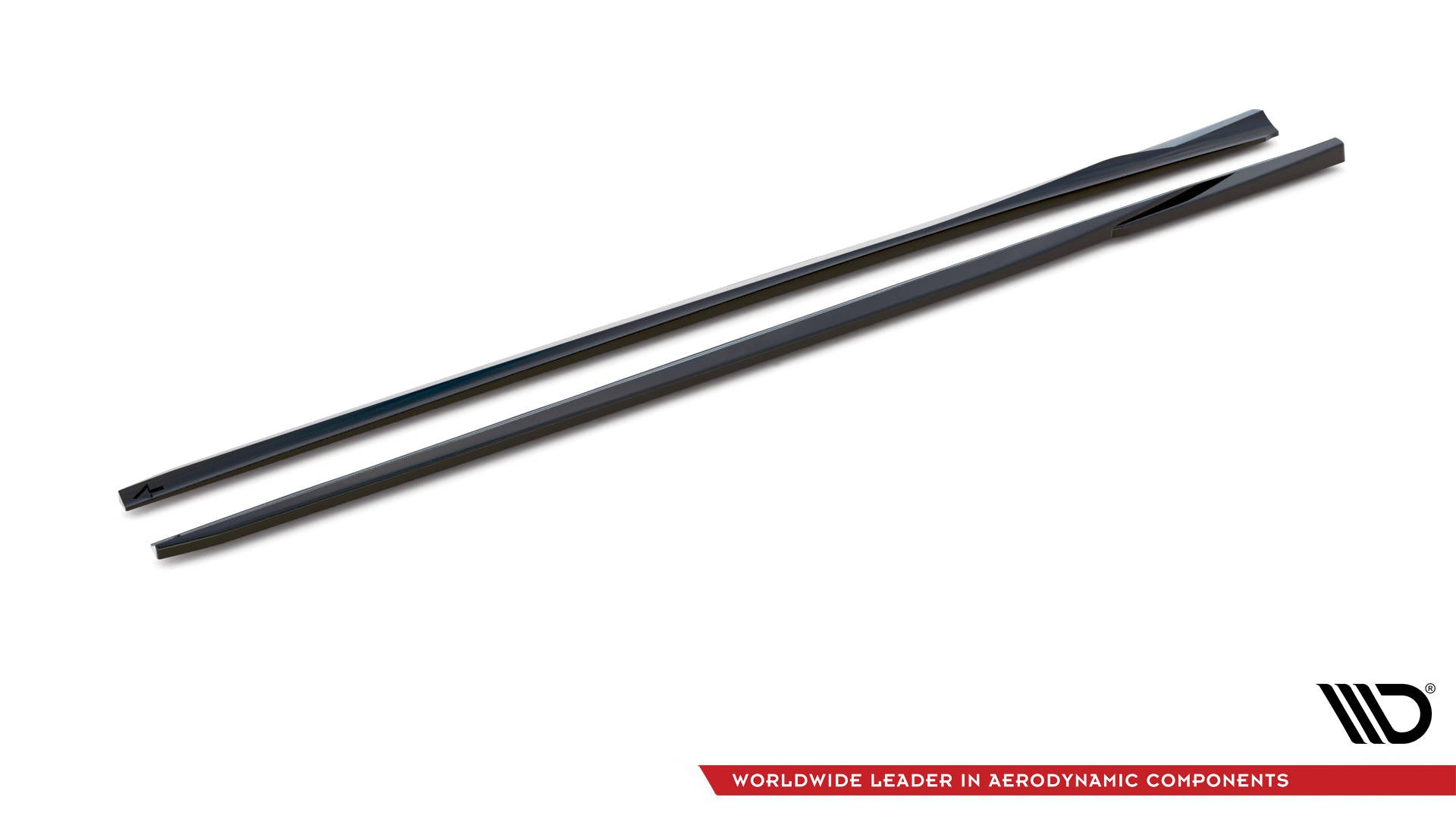 Maxton Design Street+ Seitenschweller Leisten V.2 passend für Audi S3 / A3 S-Line Sportback 8V / 8V Facelift schwarz Hochglanz
