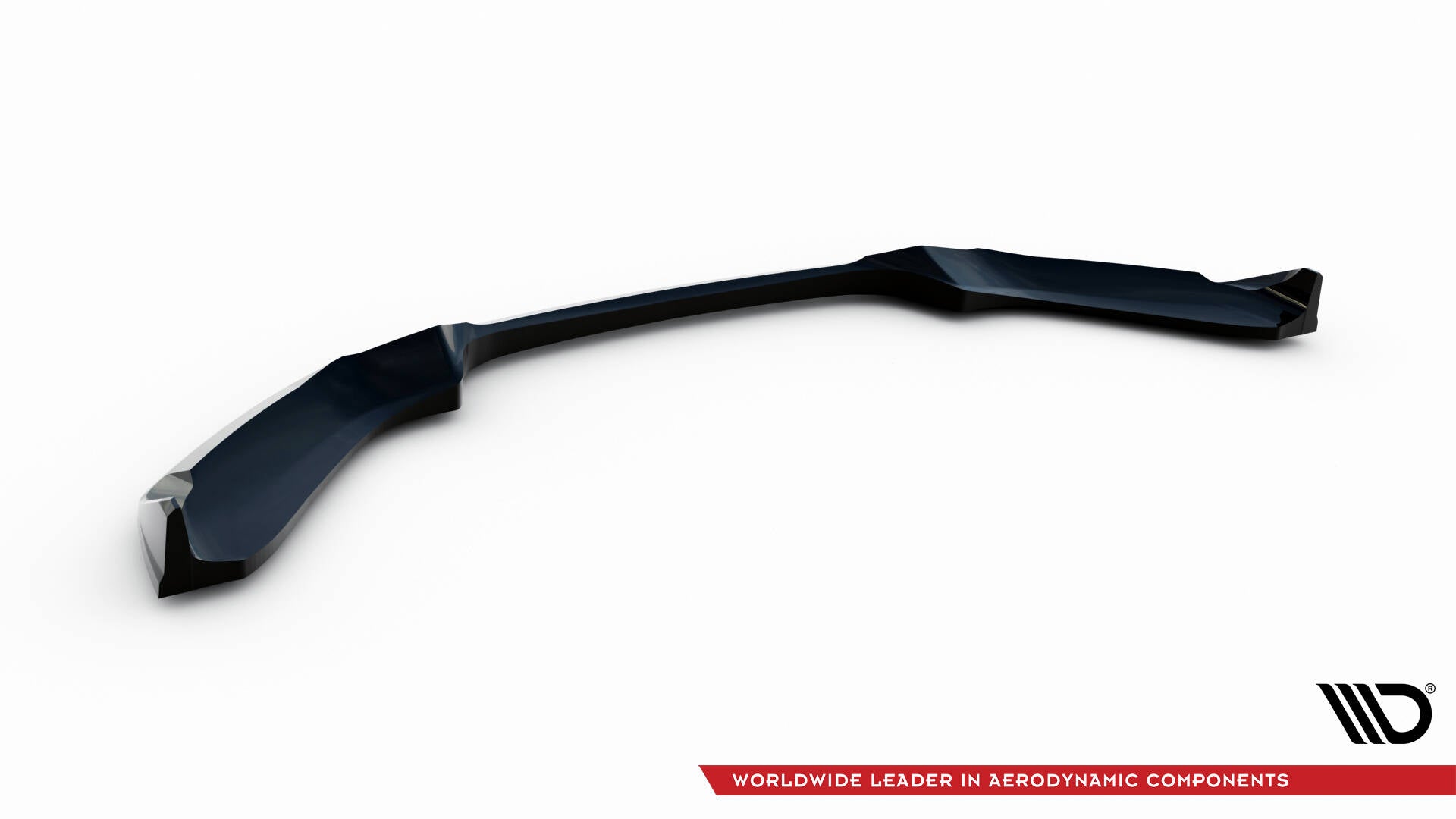 Maxton Design Street+ Spoilerlippe Front Ansatz V.4 passend für CSL Look BMW 1er M-Paket / M140i F20 Facelift schwarz Hochglanz