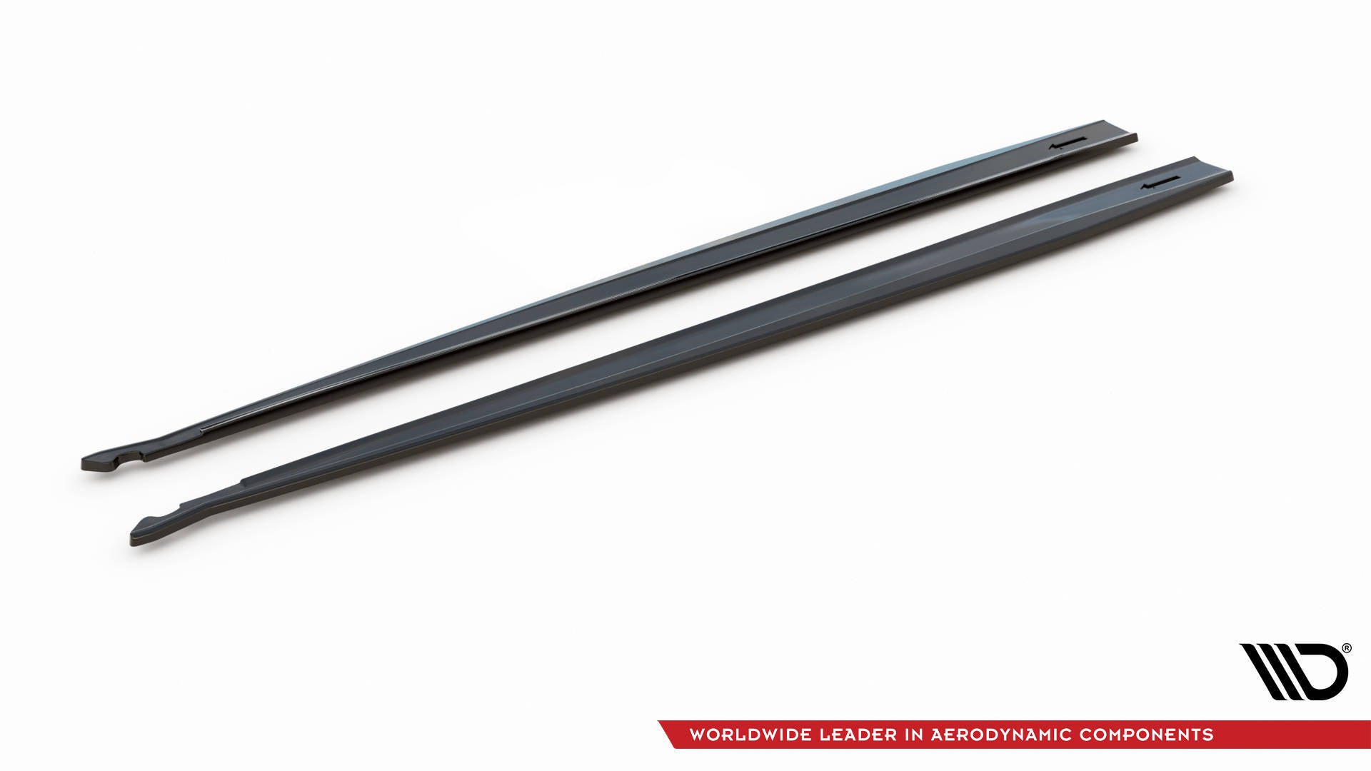 Maxton Design Street+ Seitenschweller Leisten passend für V.1 passend für Toyota Supra Mk5 schwarz Hochglanz