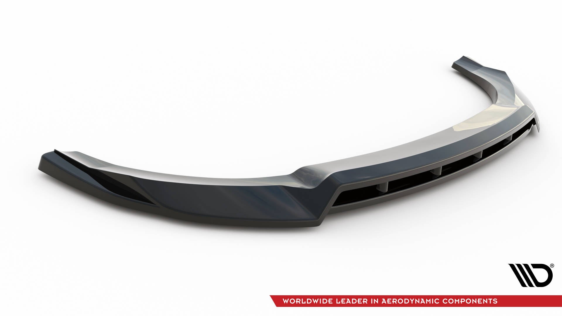 Maxton Design Street+ Spoilerlippe Front Ansatz passend für Hyundai ix35 Mk1 schwarz Hochglanz