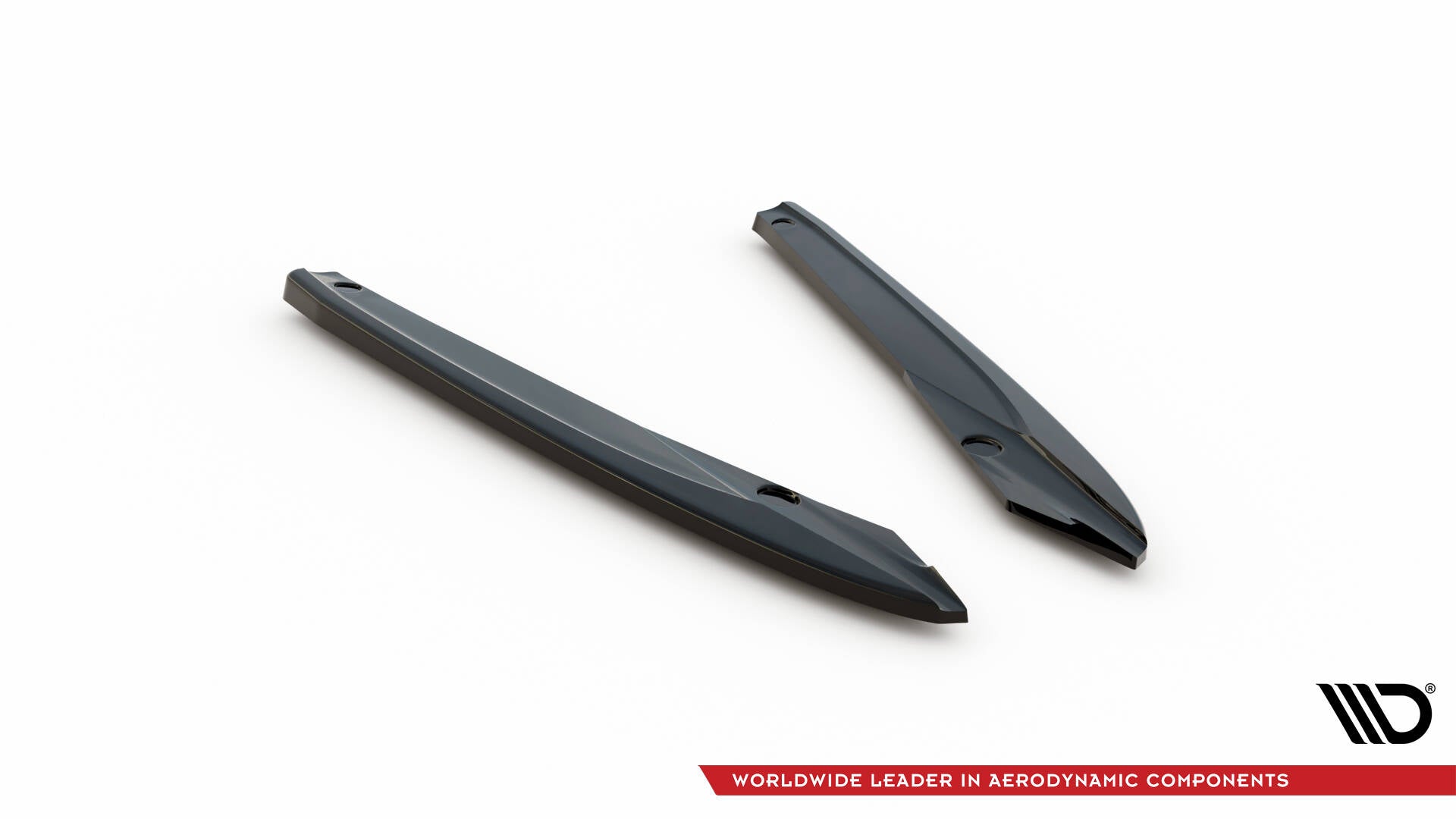 Maxton Design Heck Ansatz Flaps Diffusor V.2 passend für Seat Leon ST FR Mk4 schwarz Hochglanz