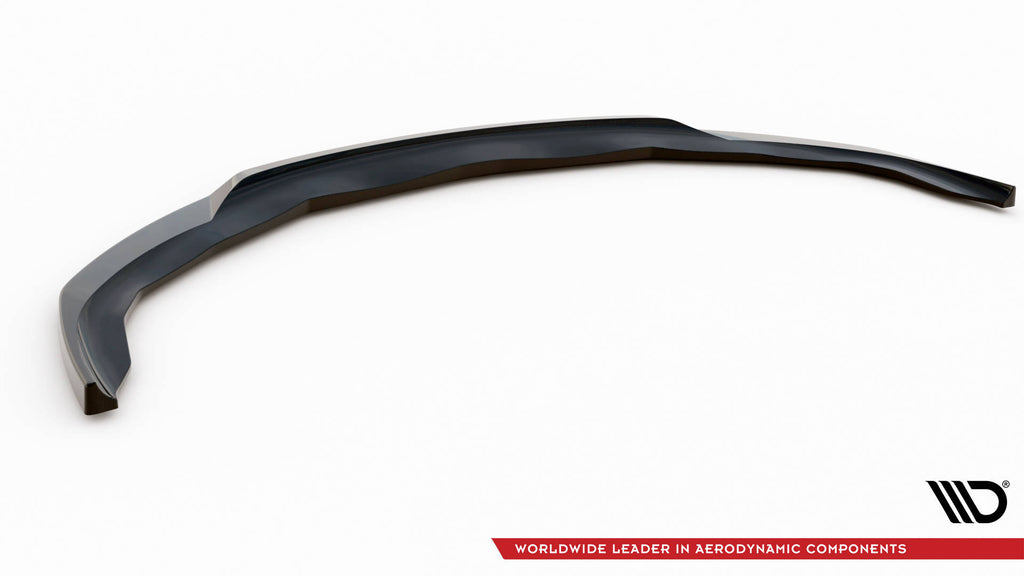 Maxton Design Street+ Spoilerlippe Front Ansatz V.1 passend für Porsche Panamera / Panamera Diesel 970 schwarz Hochglanz