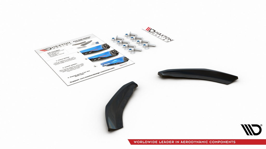 Maxton Design Heck Ansatz Flaps Diffusor für VW Polo GTI Mk6