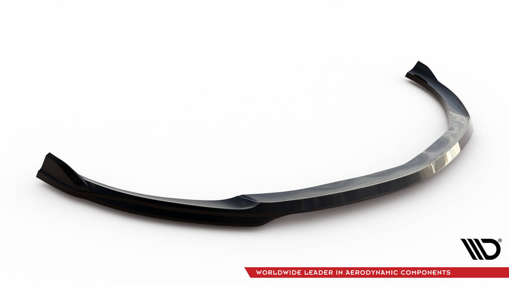 Maxton Design Street+ Spoilerlippe Front Ansatz V.1 passend für Mercedes-AMG GT 63 / 55 / 63 S E Performance C192 schwarz Hochglanz